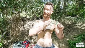 Bearded Devin Vex Gets Rough Outdoors Ride by Straight-Acting stud Paul Wagner –