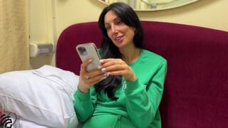 Liza Virgin's Step Mom Seduction on the Train