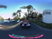 VRHUSH Hot Alice Lighthouse rides cock and gets doggystyle