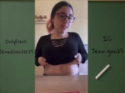 PROFESORA CACHONDA SE FOLLA EN CLASE