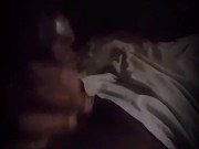 Caught jerking off by brother girlfriend (full video)