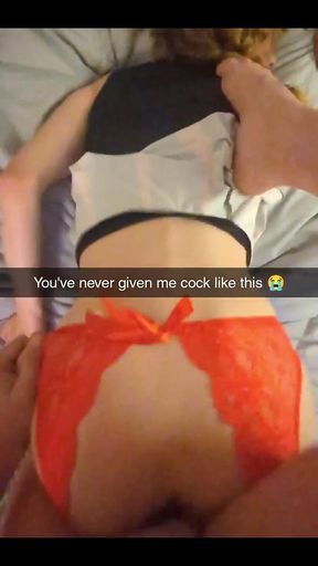 Real Cheating Girlfriend Gets Creampie *** on Snapchat -richelle Rose