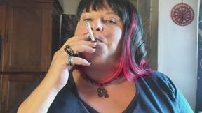 Human Ashtray training you Sep 2025 by The Mature Lady L, BBW, Smoking, Mature Mistress, slave training video Session, solo female