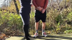 Stepmom seduces me in a secluded park, pushing me to climax&#x1F680;