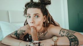 ”P-O-V Creampie With Tattooed Gorgeous Indica Flower”