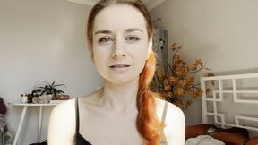 Begging to cum all over me!