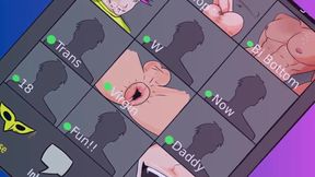 Big dick cartoon blowjob date first time sucking his white cock