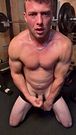 Muscle slut Jerks off