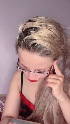 Big Red Lips on Your Cock
