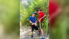 Kisses and with the Partner
