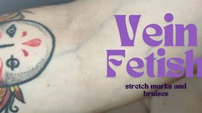 Vein fetish_Body worship