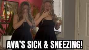 Ava's Sick & Sneezing!