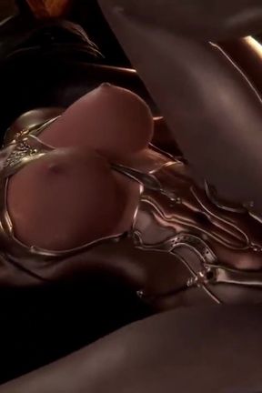 Bald Pussy Eve Gets Fucked so Good She Gets Creampied, Tight Ass Bayonetta Gets Fucked in Her Tight Ass