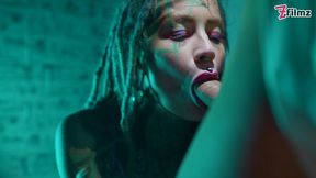 bwc security caught a tattooed girl her pussy so good so he fuck her anal