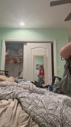 Sissy changing outfits