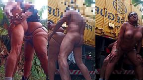 uma foda gostosa ao ar livre