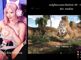 Treasure of Nadia Story FR (Movie scene 8) Il doigte une vierge dans sa chambre