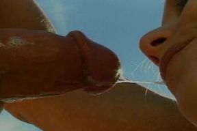 Perfect Blonde Babe Eats Cum After Hot Outdoor Fuck