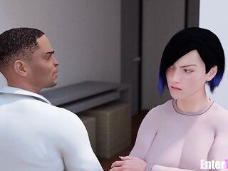 Freaky transsexual assents to let her stepfather screw her to keep her secret