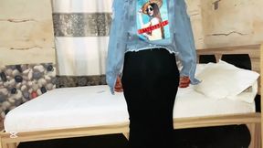 Wife's Step Sister Says No Condom &#x2014; Wants to Feel Me Cum After a Rough Blowjob and Cowgirl Ride