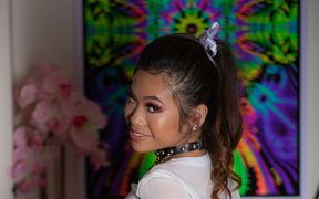 Vina Sky Gets Her Tiny Cunt Fucked and Face Drenched!