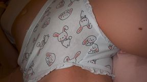 Stapdad Quickly Run Into My Room and Made Some Close up Shots of My Pussy and Butthole