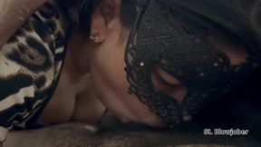 MILF from Sri Lanka gives a hot blowjob