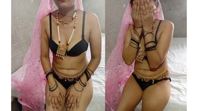Desi bhabhi surprised me to chudwane chut