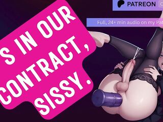 Futanari Demon Sissifies U [Femdom] [Buttplug] [Girlcock] [P humiliation] [Size diff] [Sissy training]