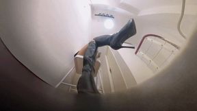 VR360 LELE boots - POV humiliation of little Jamie