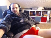 Dirty Talking while Cum in my Red Underwear