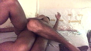 079 I ended up cumming early, this black guy is very hot