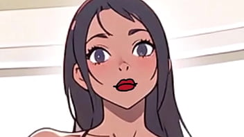 Acrobatic Hentai Ebony Gives Head
