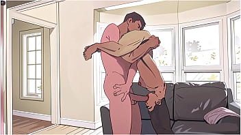 Acrobatic Hentai Ebony Gives Head