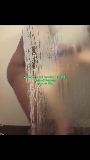 19-year-old Arab young man has sex in his friend's shower.