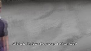 A kinky dilettante blond boy sucks to the stranger