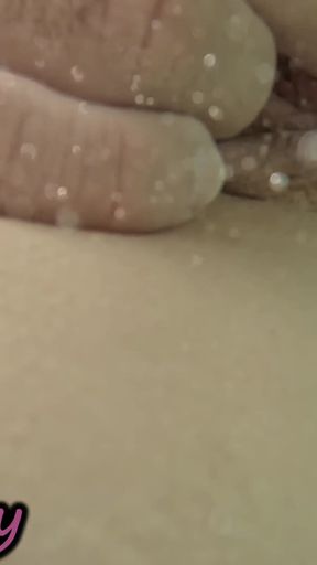 Flashing My Pussy in Front of a Student in Swimming Pool and Helps Me Masturbate - It's Very Risky POV 4K