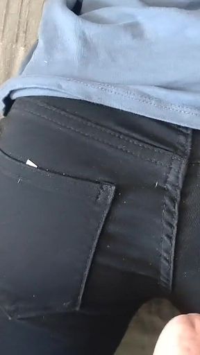 Dry Humping Tight Little Bubble Butt