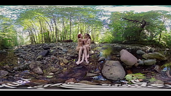 Yanks Amateurs Ana And Belle Having Lesbian Fun Outdoors