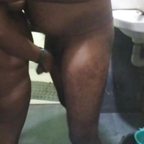 Tamil husband and wife bathroom roamnce