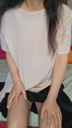 Solo masterbation, slightly dominant,Cumming count down