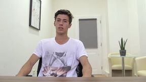 Lanky Stud Nails His Hot Audition by Jerking Hard - Dirty Scout