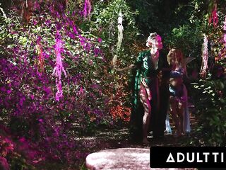 ADULT TIME - Lost Ameena Green Overspread In Cum By Mischievous SHEMALE HENTAI Fairies Kyaa Chimera & Demi Hawks