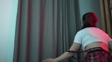 Lollipop Tease Turns Into Hard POV Caught Her At The Sex Toy Drawer