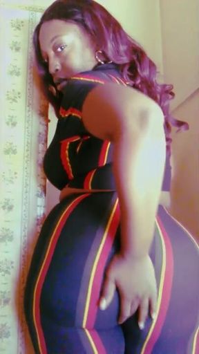 Sexy Bbw In Stripes