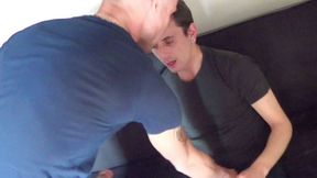 Straight boy suck and fucked raw for the first time