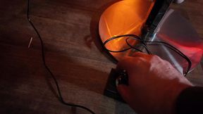 a lil spanking and fuck machine fuck