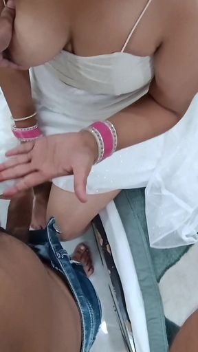 Rock, Paper, Scissors Game Ft. Ayushi Bhabhi and Devar