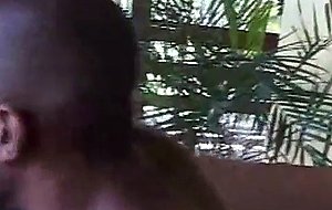 Brazilian TS In Interracial Anal Fuck