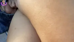 FOLLOWER touches my PUSSY on the BEACH and masturbates it PART 2